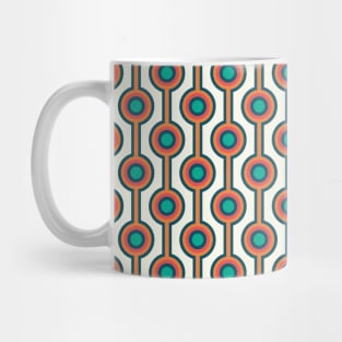 Retro Funky Style Modern Pattern Mug